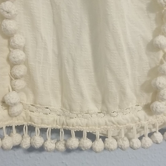 Anthropologie Vanessa Virginia pom pom peasant top - Picture 4 of 8